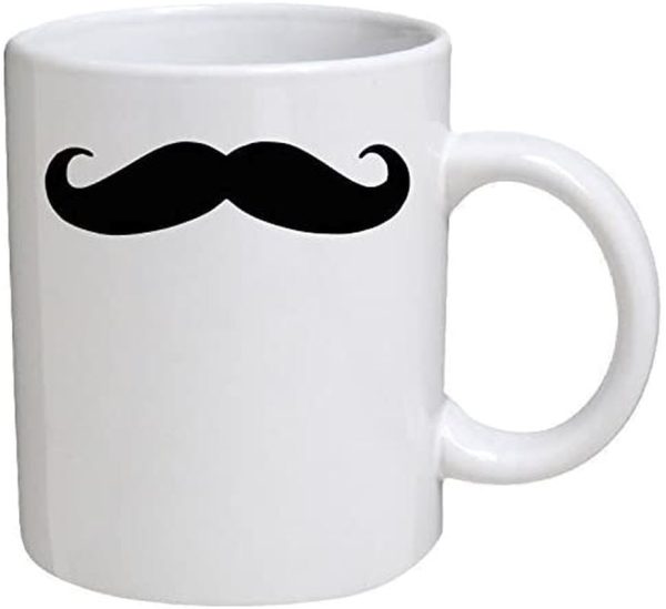 Funny Mug - Moustache, Mustache - 11 OZ Coffee Mugs - Funny Inspirational and sarcasm
