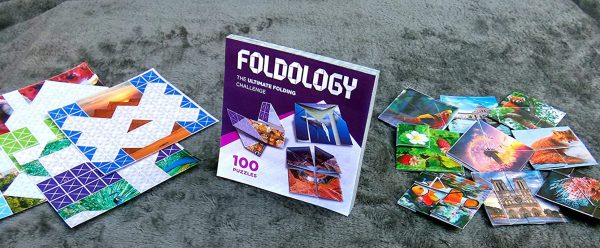 The Origami Puzzle Game! Hands-On Brain Teasers Teens & Adults Fold the Paper to Complete the Picture 100 Challenges from Easy to Expert Ages 10+