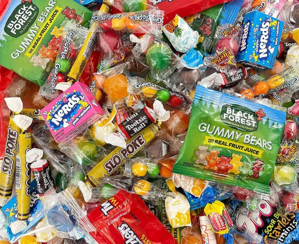 Halloween Candy Variety Pack Zotz, Smarties Candy, Trolli Gummy Pouch, SweeTarts, Candy Bulk (3 Pound Pack)