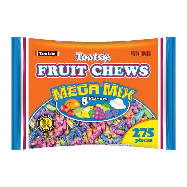 Tootsie Roll Frooties Fruit Rolls Mega Mix 8 Flavor Value Bag (Pack of 275)