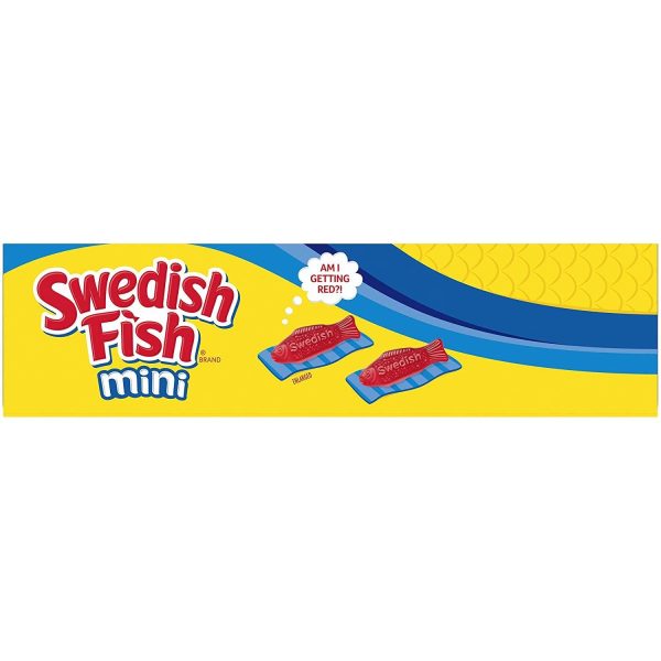 SWEDISH FISH Mini Soft & Chewy Candy, 24 - 2 oz Bags