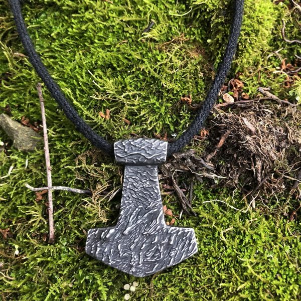 Norse Viking Thor Hammer Mjolnir Necklace For Men Gift Valknut Stainless Steel Viking Jewelry Men With Valknut Gift Bag