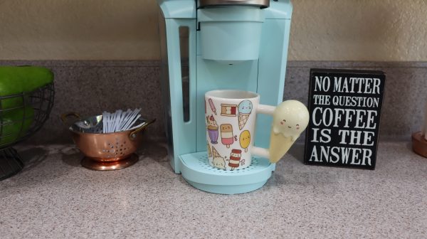 Ice Cream Cone Handle Coffee Mug, 12 oz